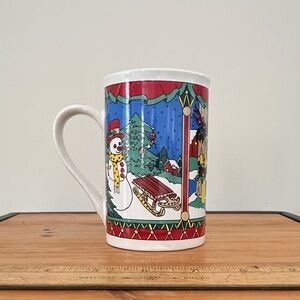 Vintage Snowman Holiday Mug